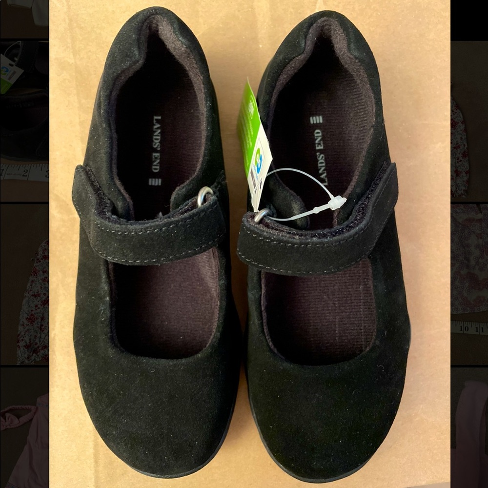 Black Mary Jane Kids Shoes